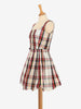 Moschino Tartan Midi Dress