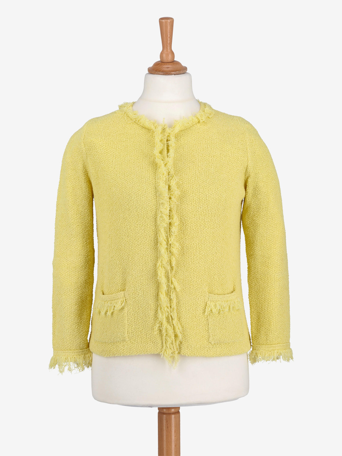Prada Yellow Cardigan