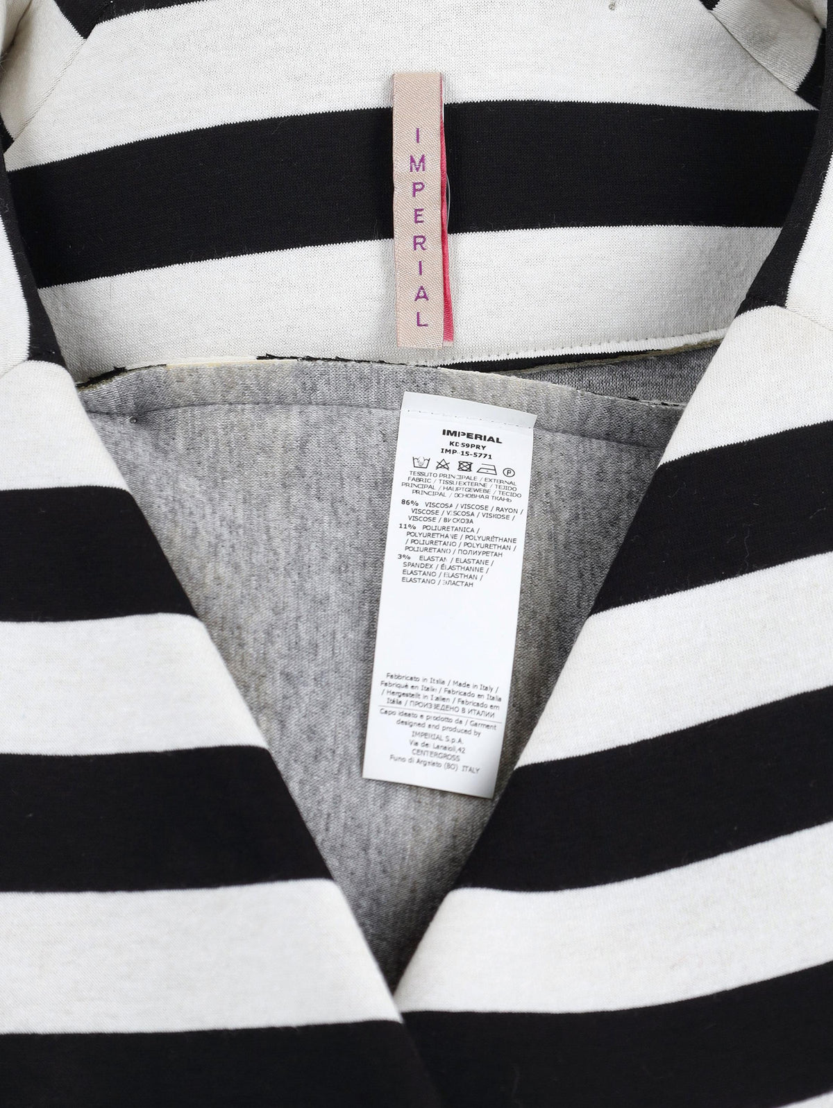 Imperial Striped Maxi Blazer