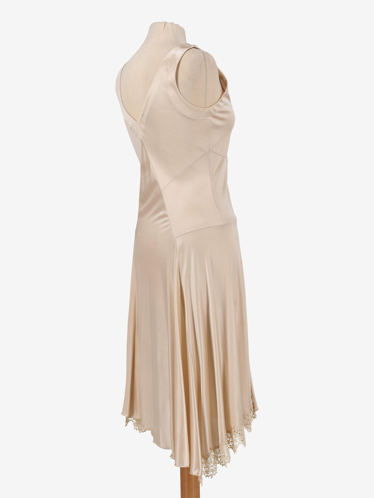 Blumarine Champagne Slip Dress