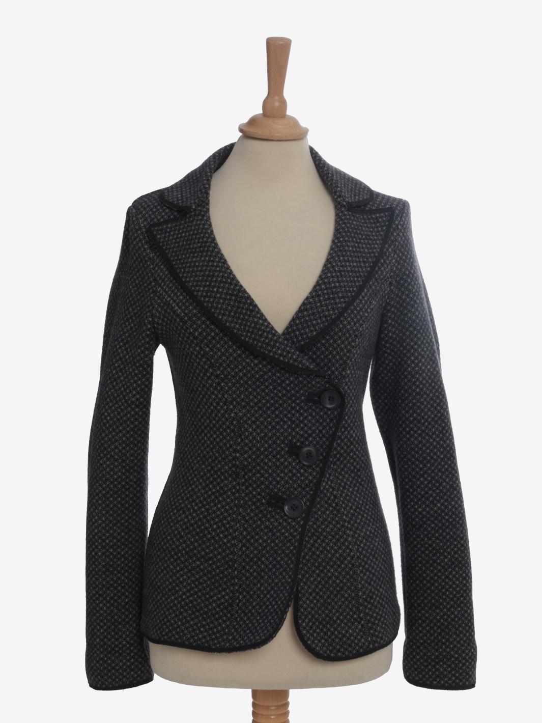 Vintage Wool Checks Jacket