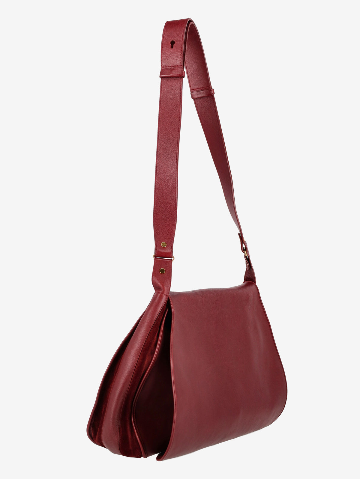 Cartier Burgundy Messanger Bag