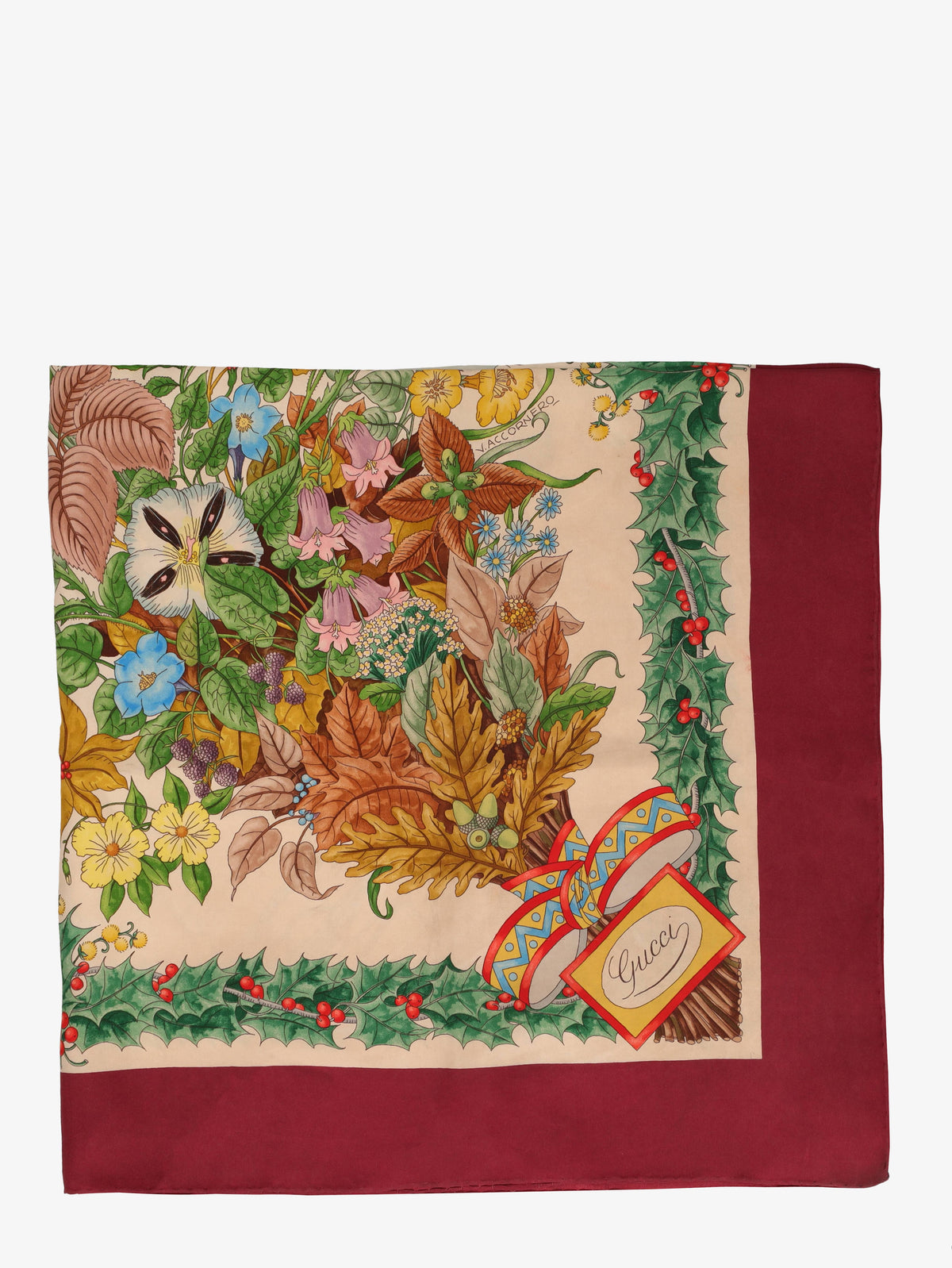 Gucci Winter Bouquet Foulard By V. Accornero