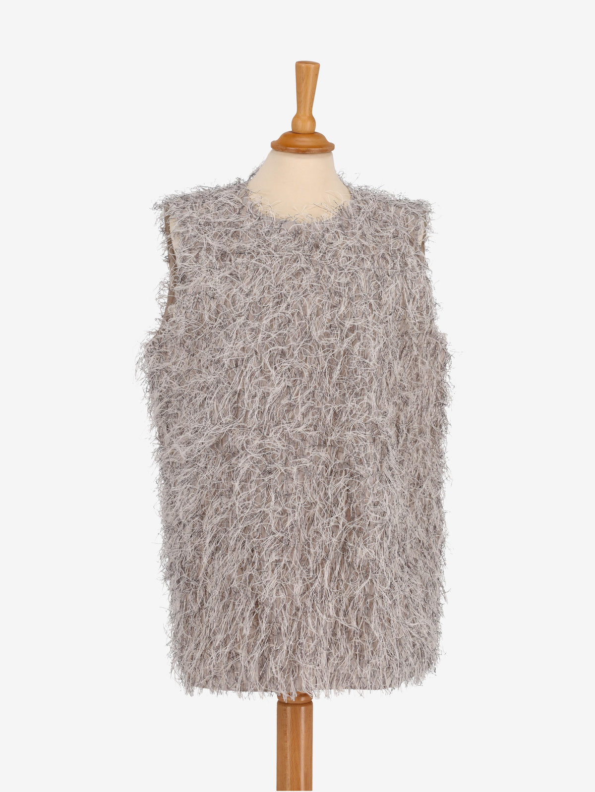 Brunello Cucinelli Lurex Fringe Top