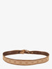 Gucci Monogram Thin Belt