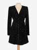 Vintage Black Velvet Dress