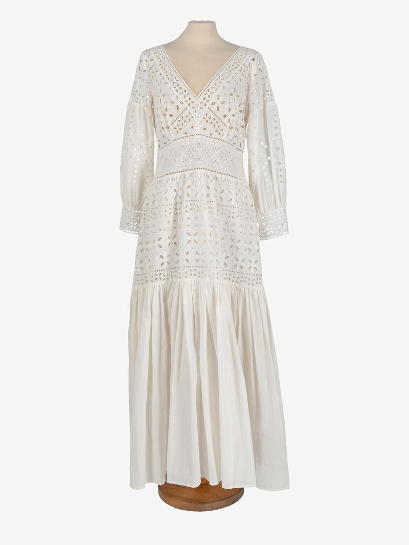 Ermanno Scervino Sangallo Lace Long Dress WCV30052025.9  Ermanno Scervino