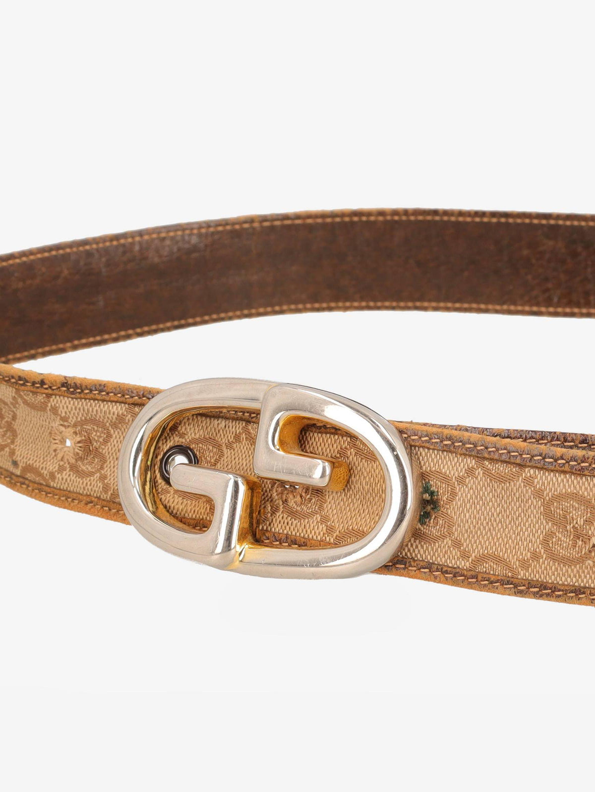 Gucci Monogram Thin Belt