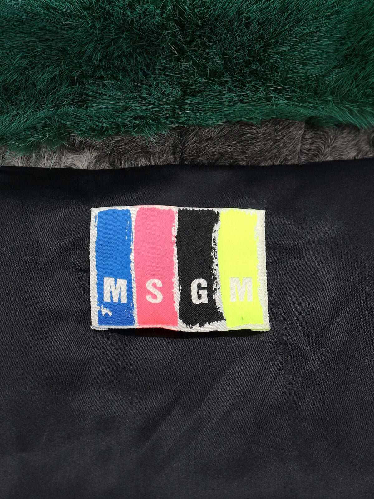 MSGM Fur Coat