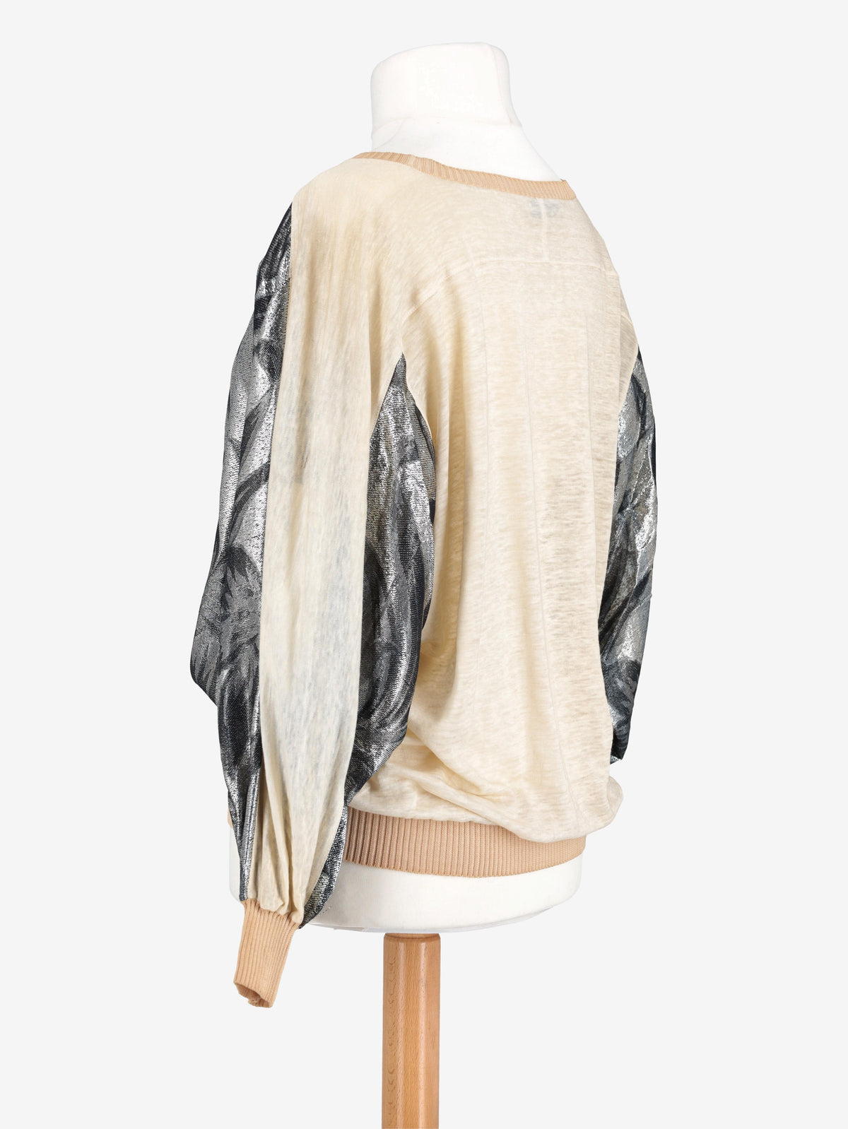 Gianfranco Ferrè Silver Patterned Jumper