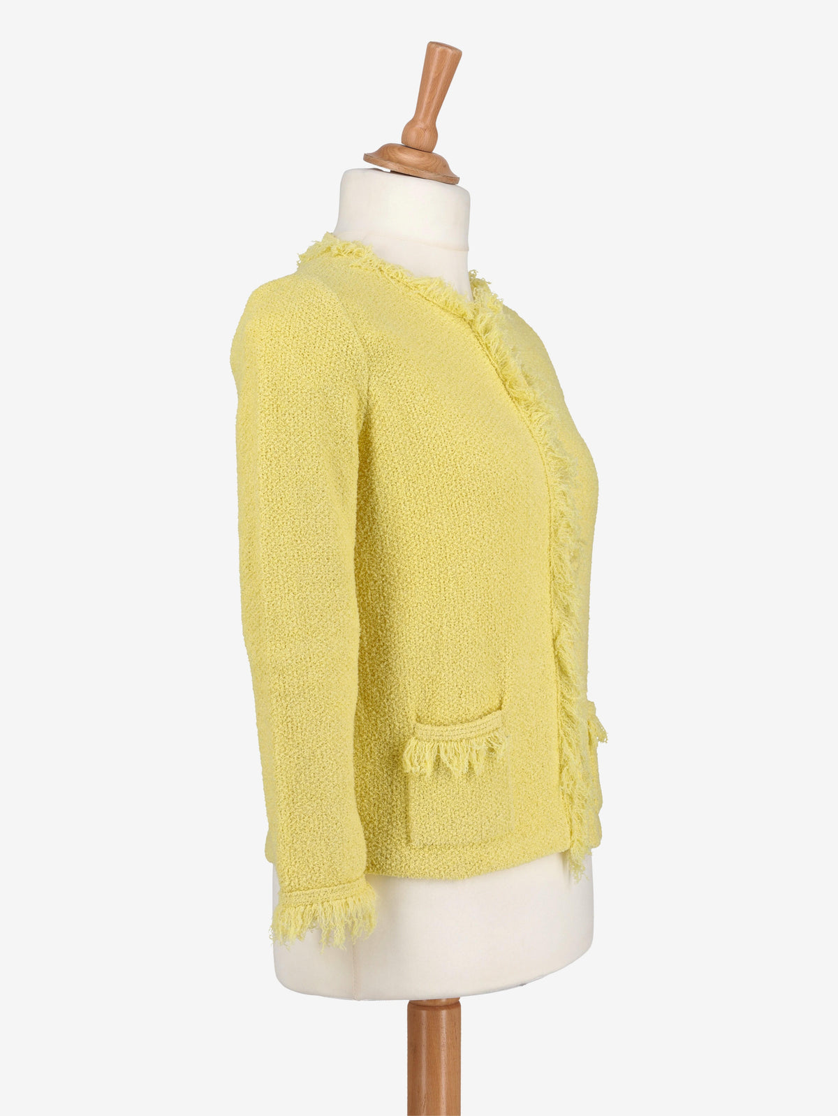 Prada Yellow Cardigan
