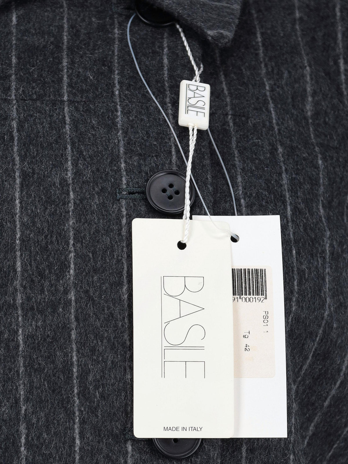 Basile Wool Pinstripe Jacket