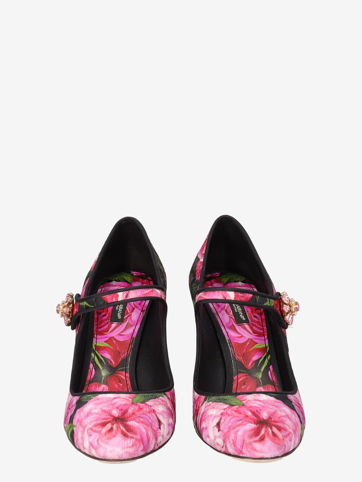Dolce & Gabbana Flowered Mary Jane