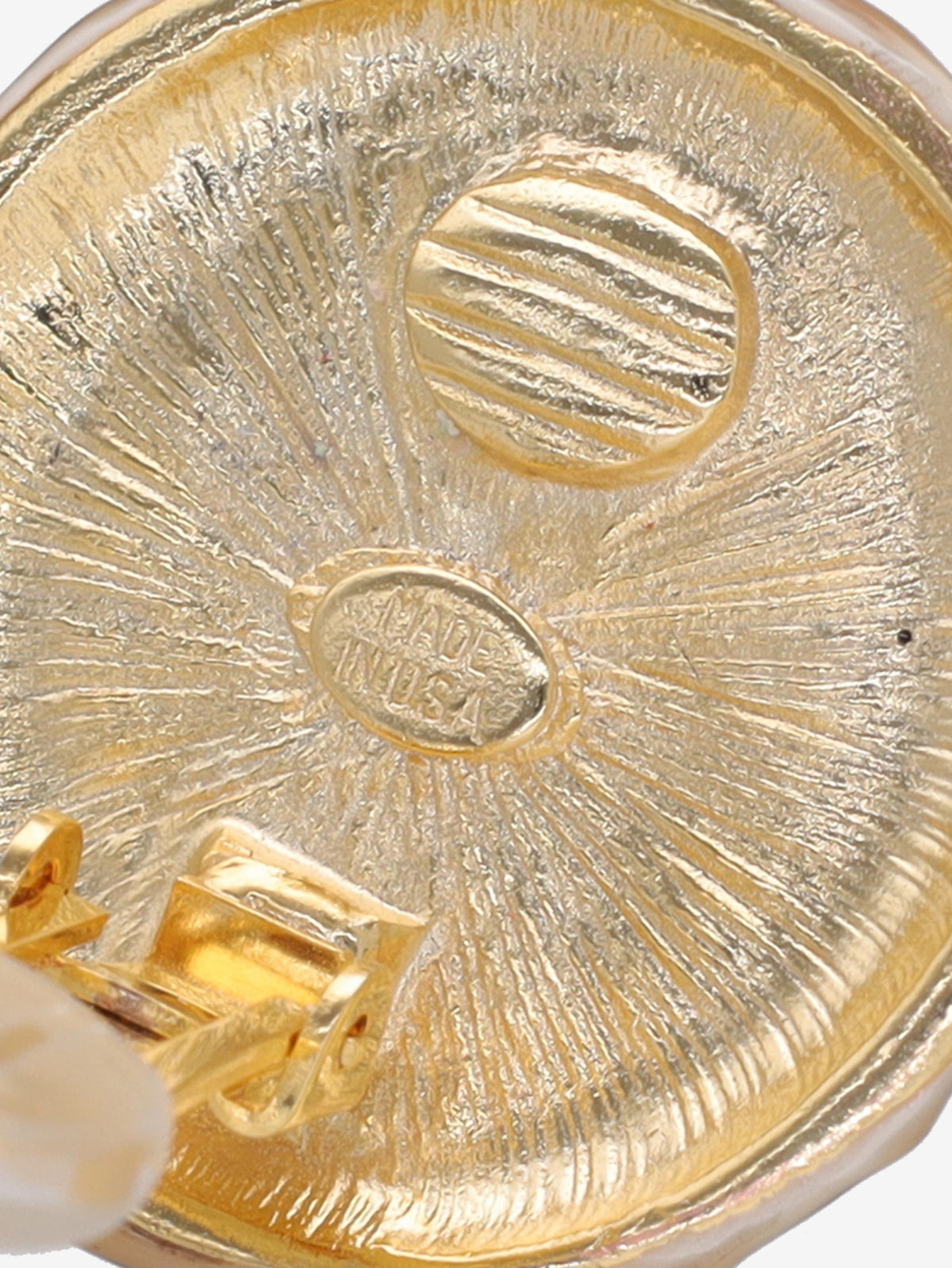 Kenneth Jay Lane Animalier And Pearl Earrings CVR24.1.154  Kenneth Jay Lane