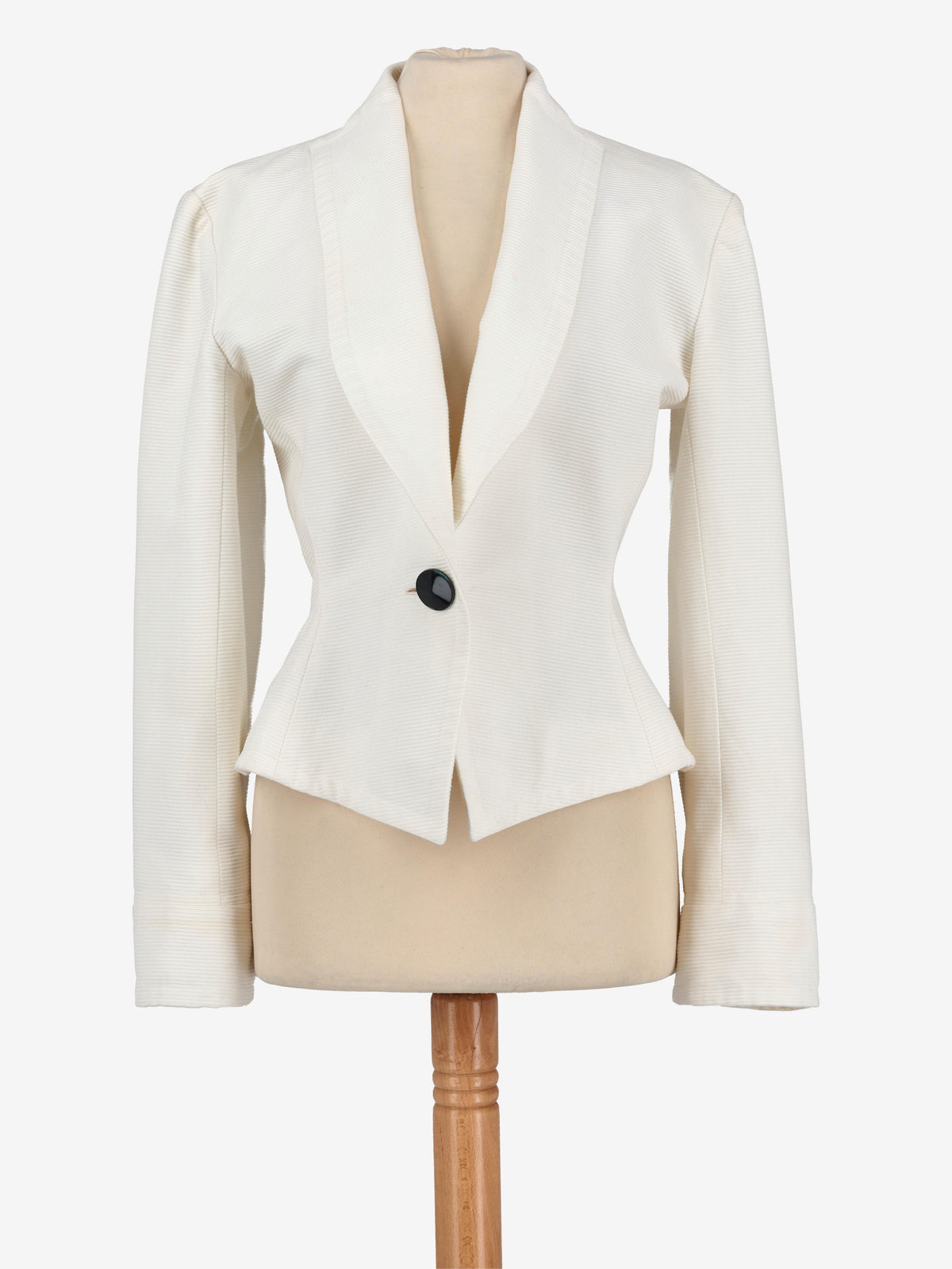 Yves Saint Laurent White Jacket