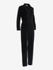 Courrèges black corduroy jumpsuit
