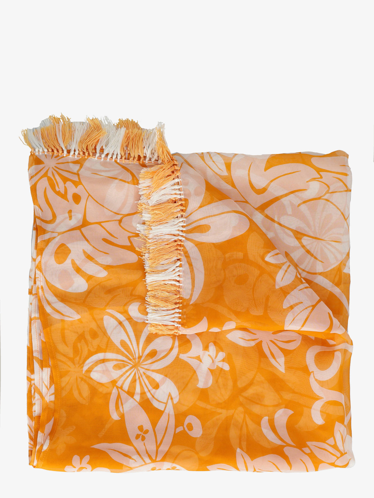 Gianfranco Ferré Silk Flowered Scarf