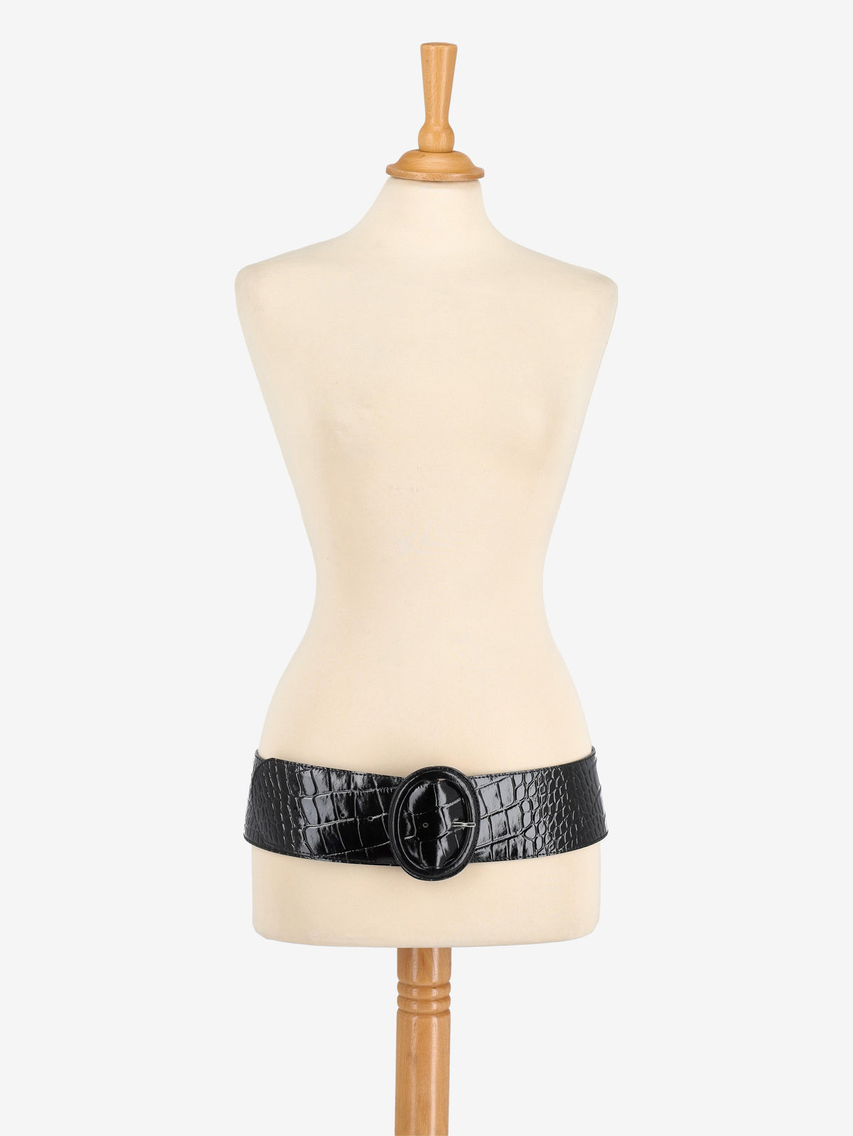 Vintage Black Cocco Maxi Belt