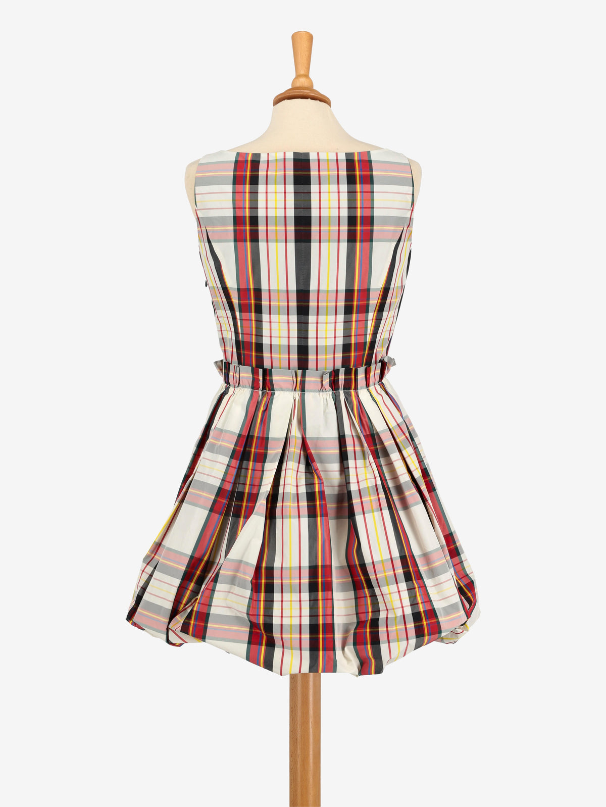 Moschino Tartan Midi Dress