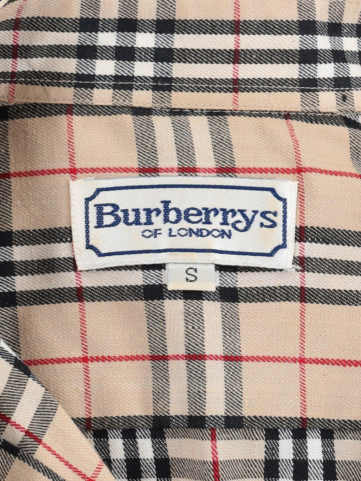 Burberry Beige Check Shirt W24121240  Burberry