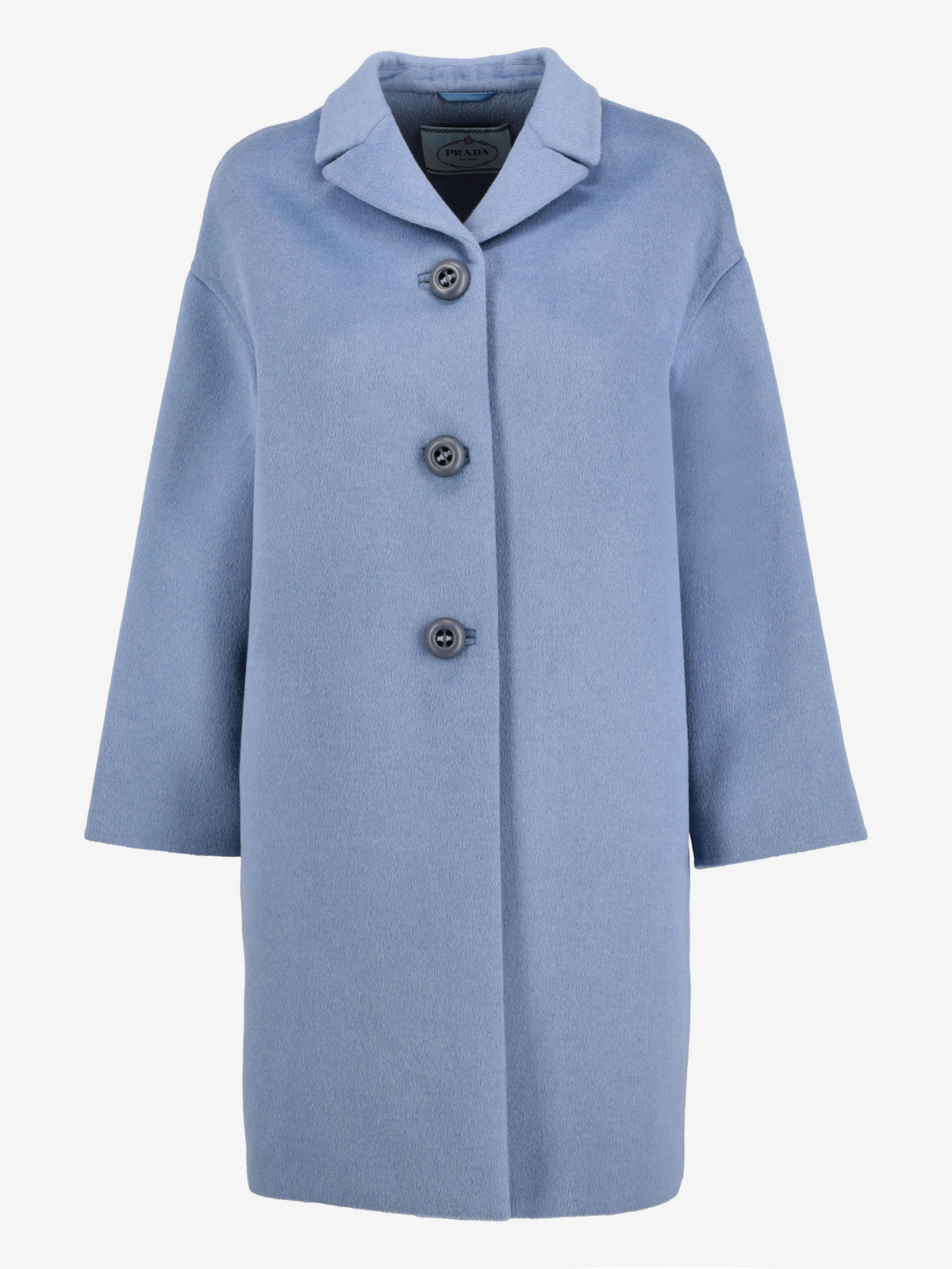 Prada Indigo Overcoat