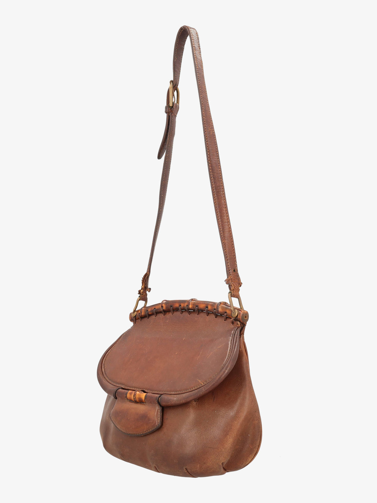 Vintage Gucci Bamboo Shoulder Bag