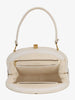 Vintage White Leather Handbag WCV300625.45  Vintage