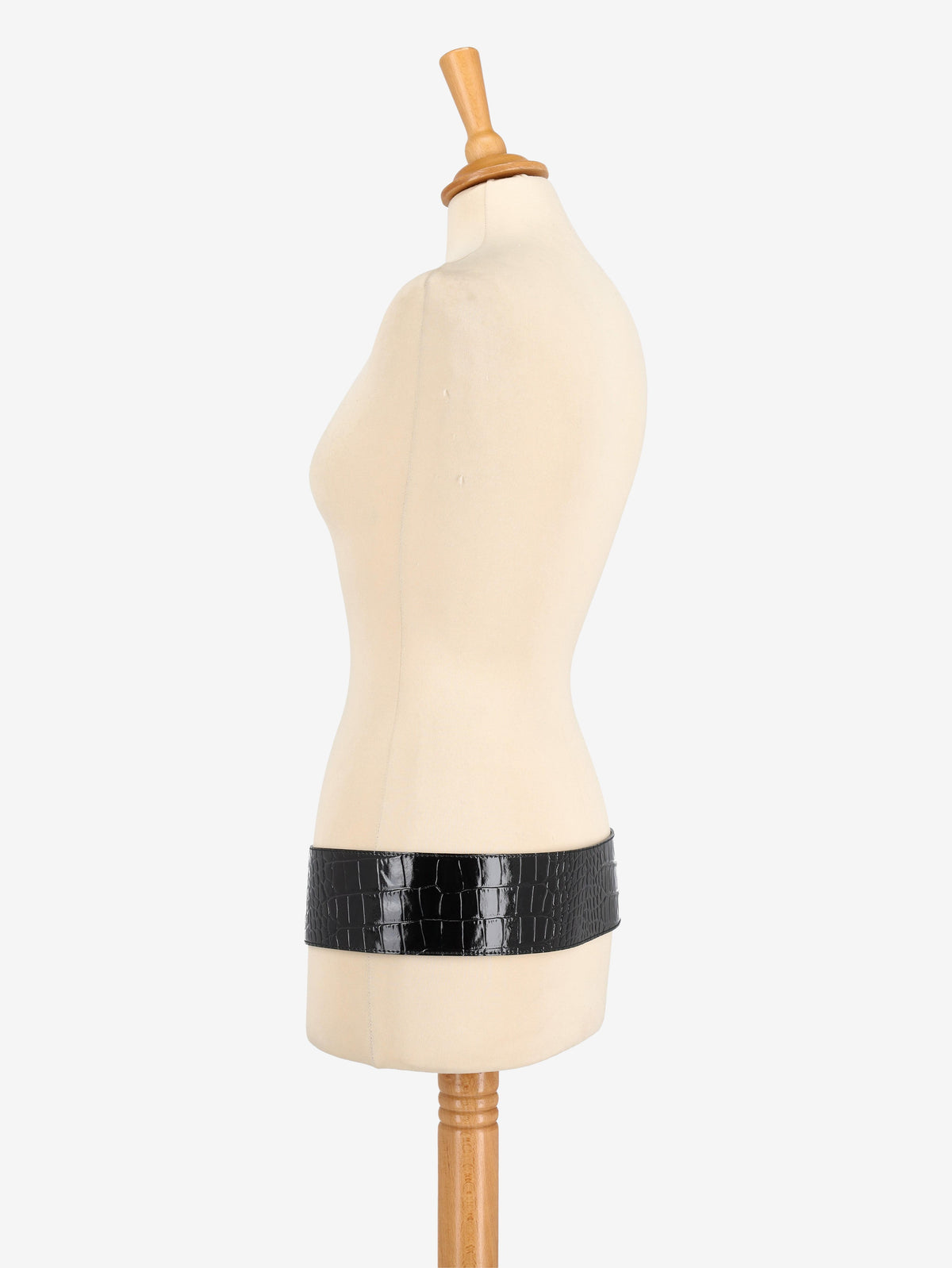 Vintage Black Cocco Maxi Belt