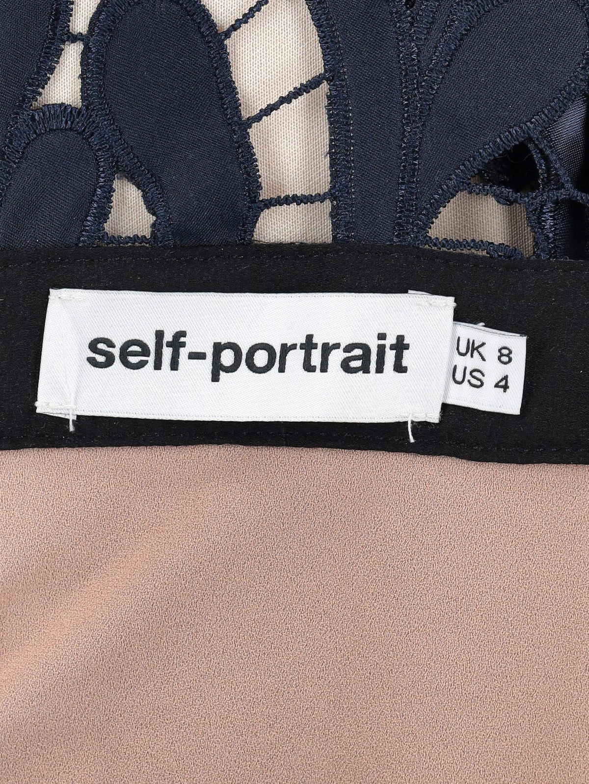 Self Portrait Blue Lace Dress