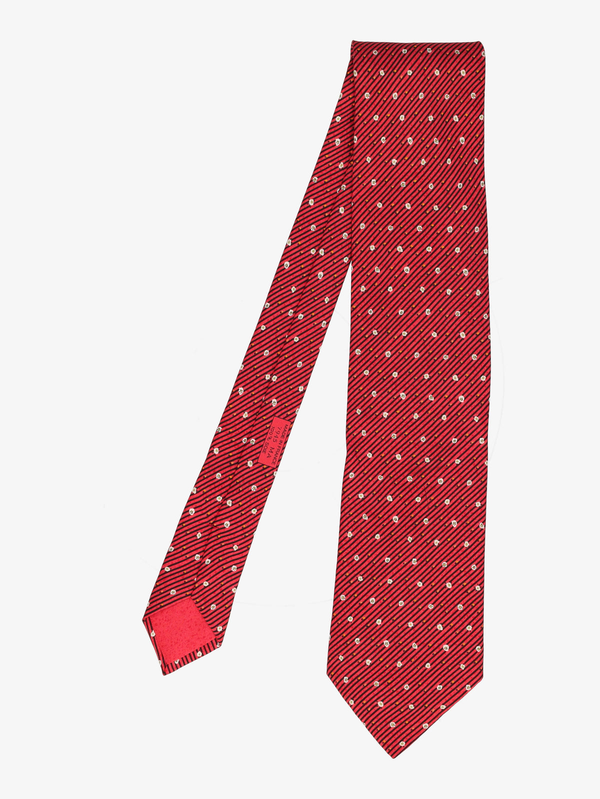 Hermès Flowered Tie