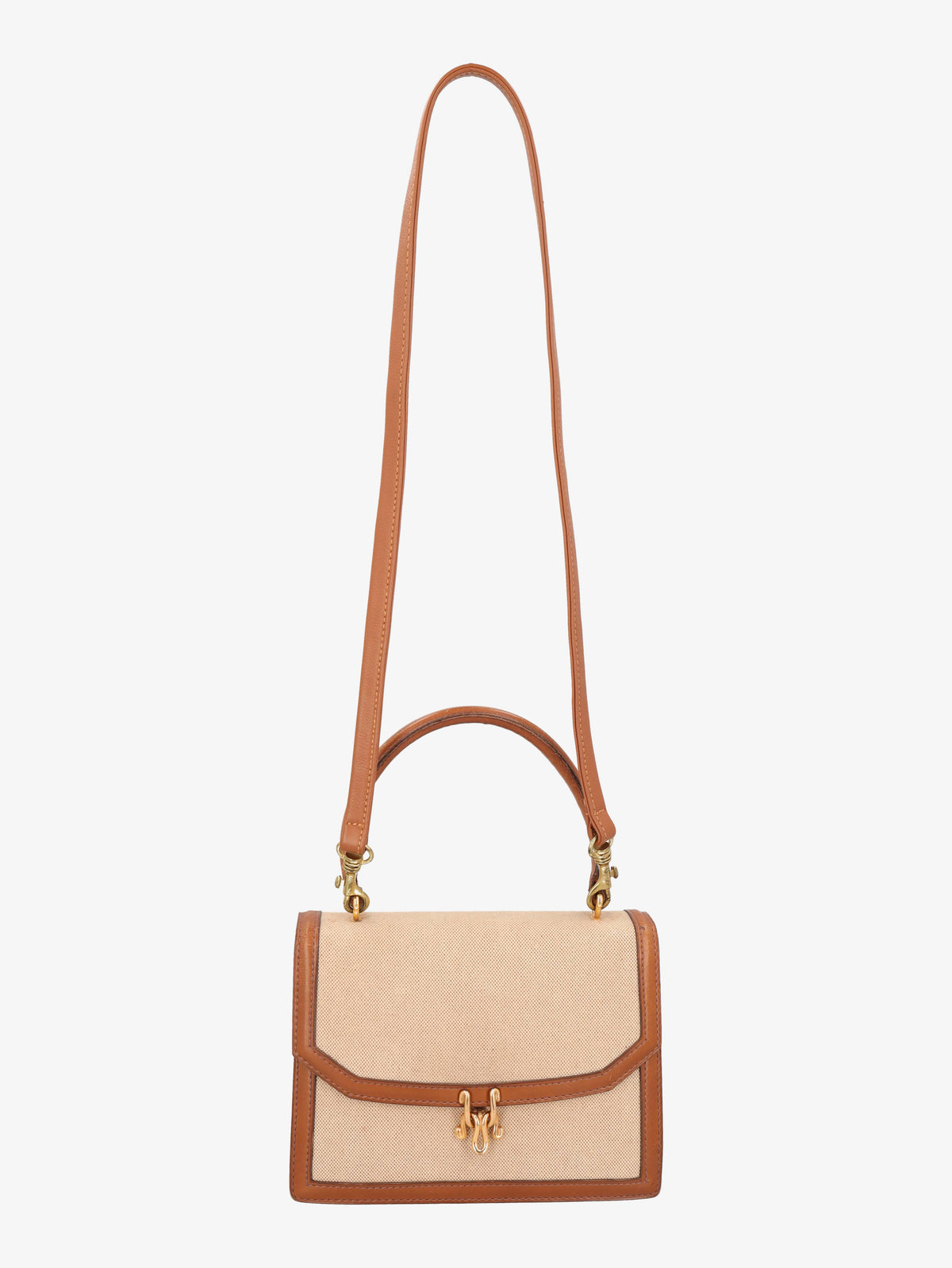 Gucci Vintage Canvas Handbag