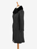 Dior Herringbone Wool Coat