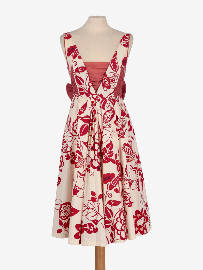 Moschino Flowered Midi Dress WCV13032025.18  Moschino