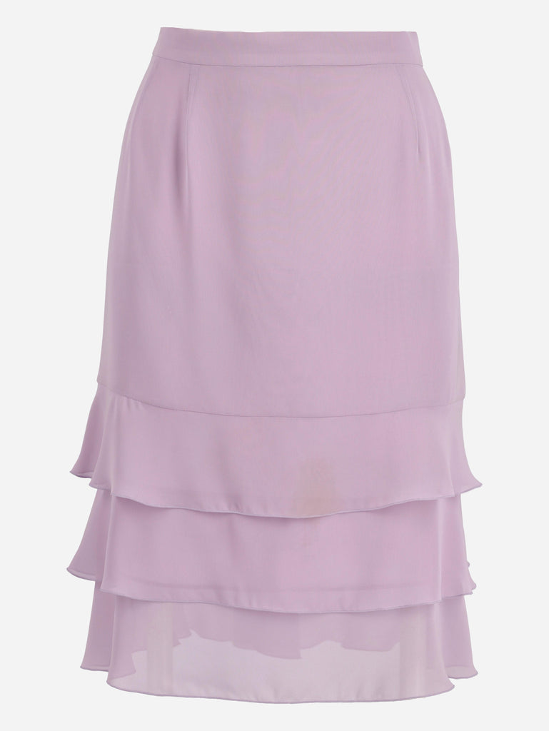 Chanel Midi Skirt With Ruffles - 00s W2201181  Chanel