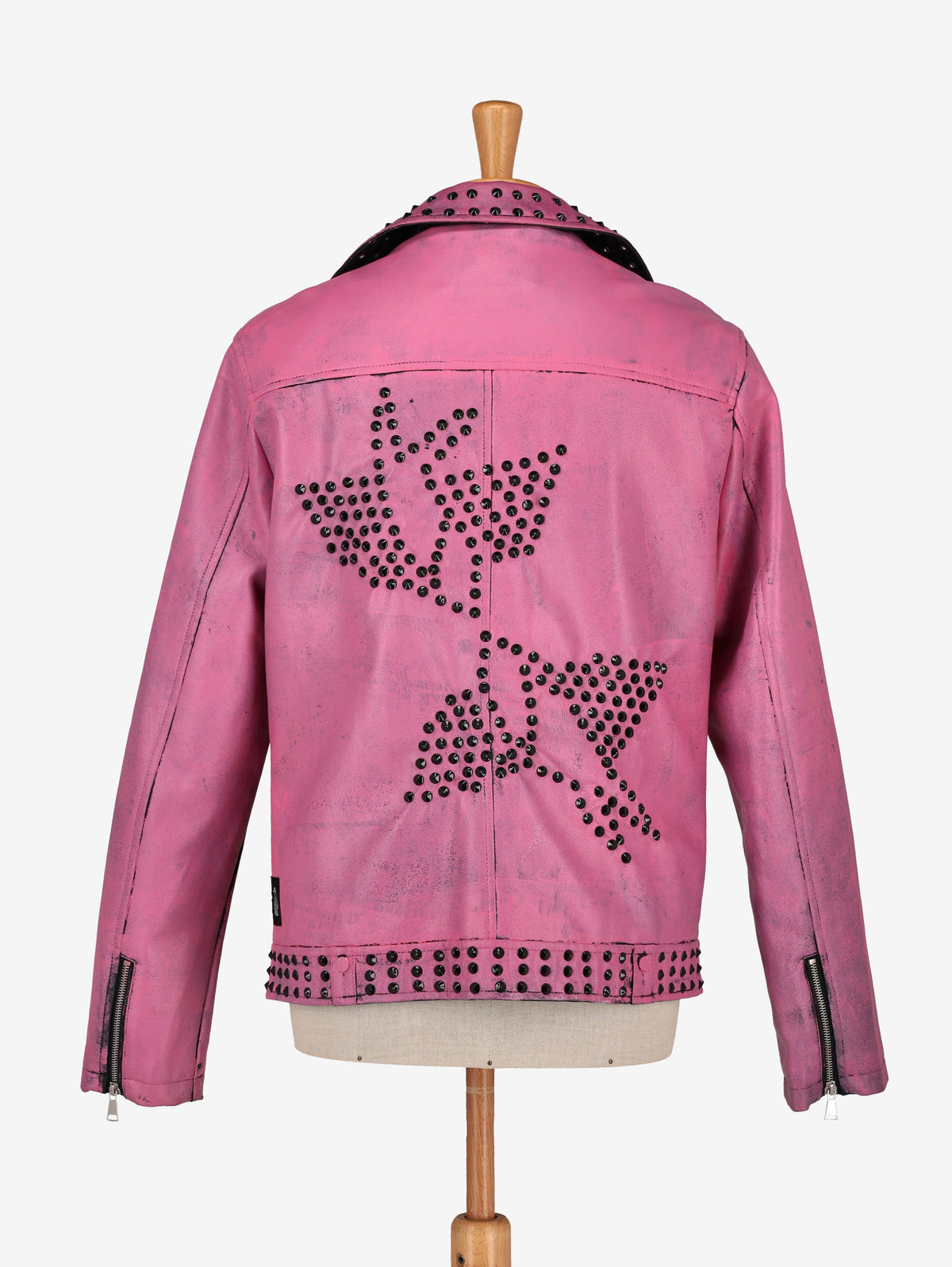 Vintage Pink Biker Jacket WCV250856.01  Vintage