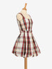 Moschino Tartan Midi Dress