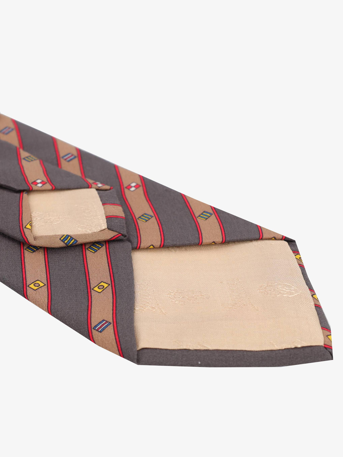 Gucci Flag Patterned Tie