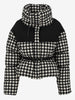 Moncler Pied De Poule Down Jacket