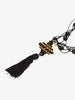 Moschino Tassel And Stones Necklace