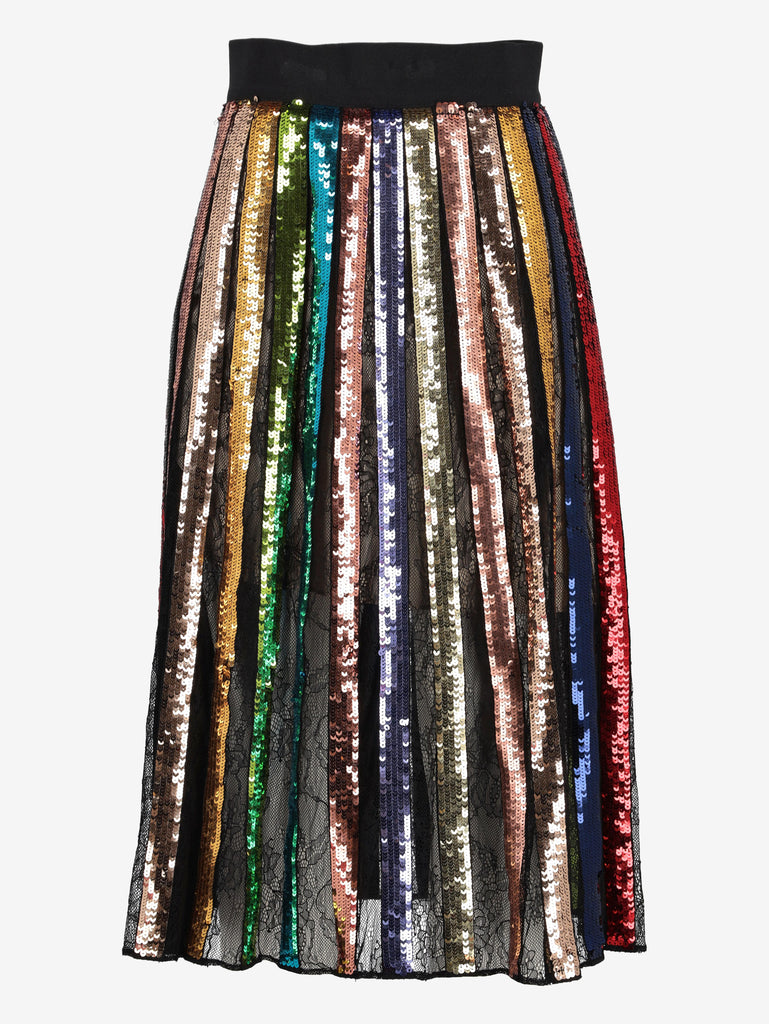 Alice+Olivia Sequined Skirt