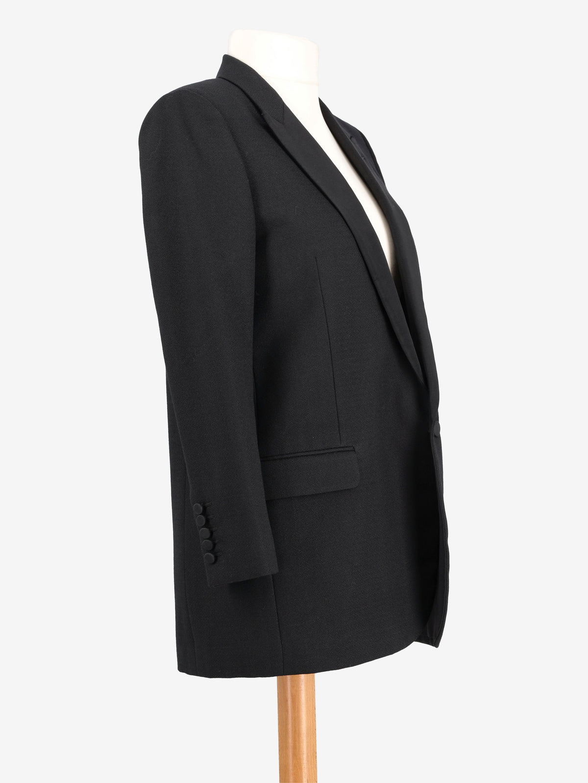 Saint Laurent Black Wool Blazer