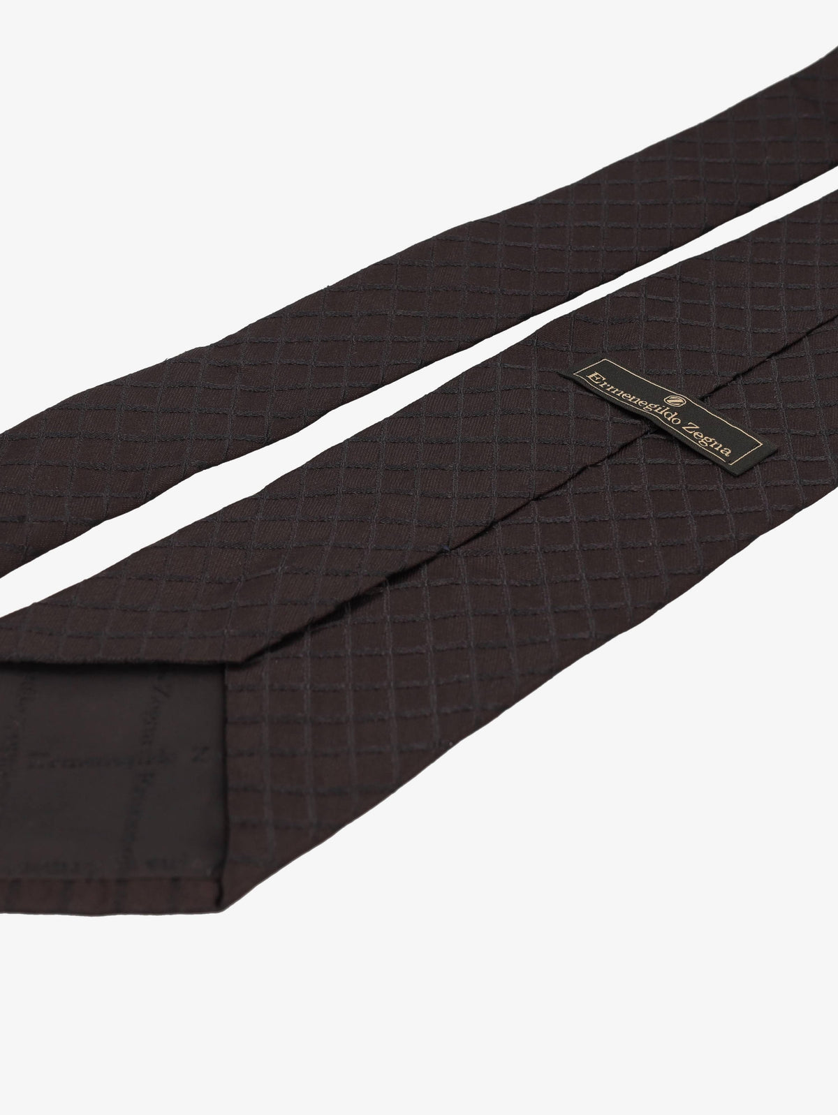 Zegna Checked Print Tie W16062025.21  Ermenegildo Zegna