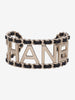 Chanel Rigid Lettering Bracelet