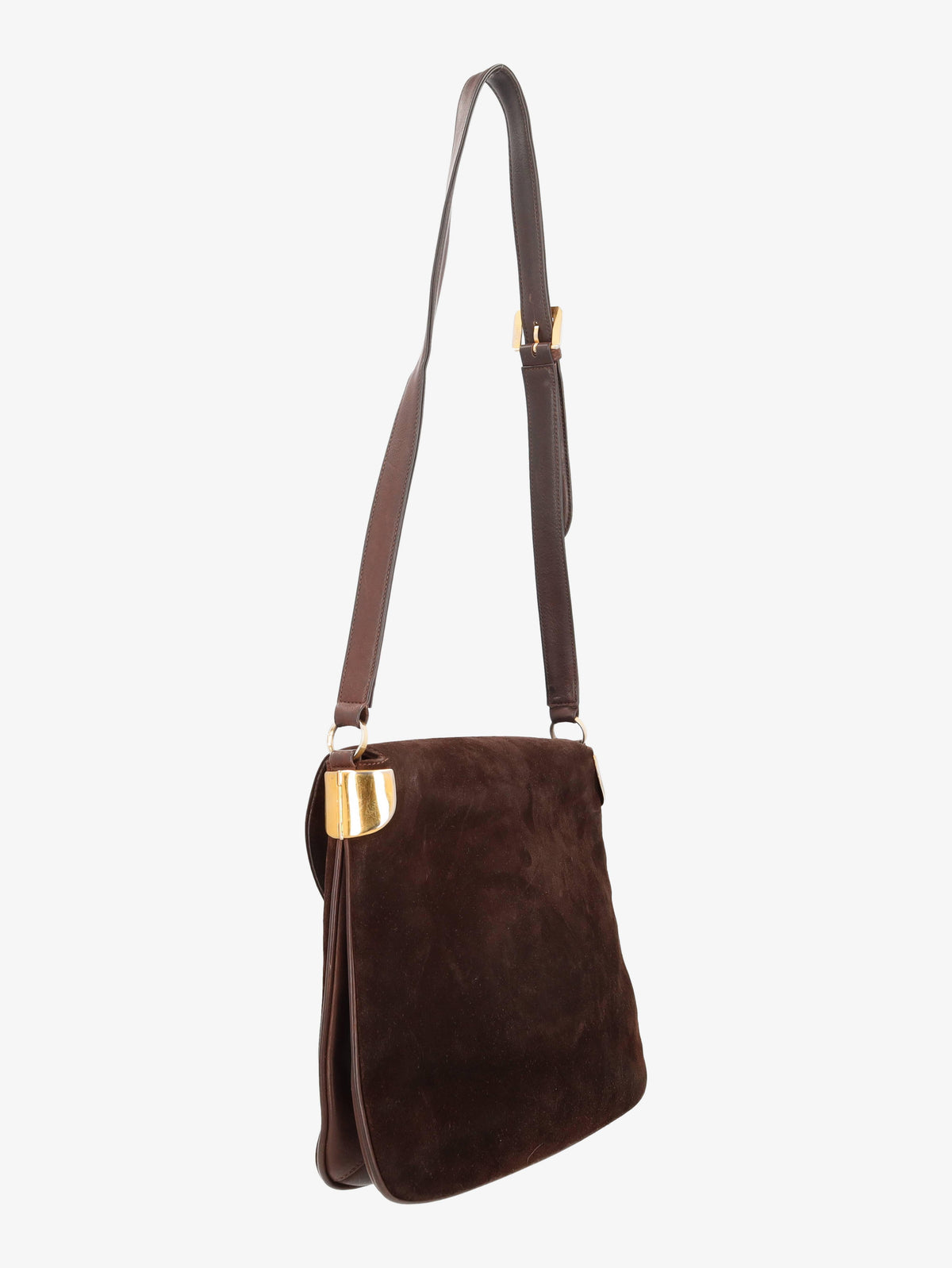 Gucci Vintage Tiger Buckle Shoulder Bag