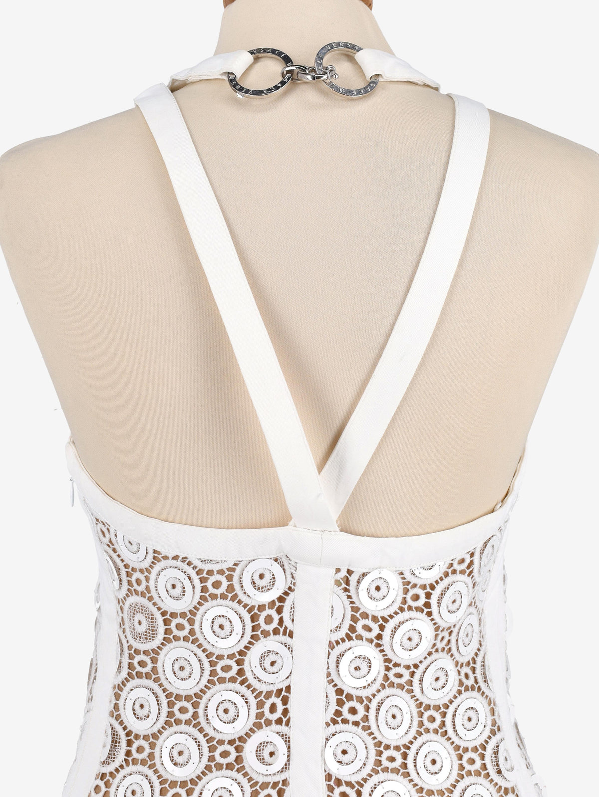 Versace Sequined Mini Dress