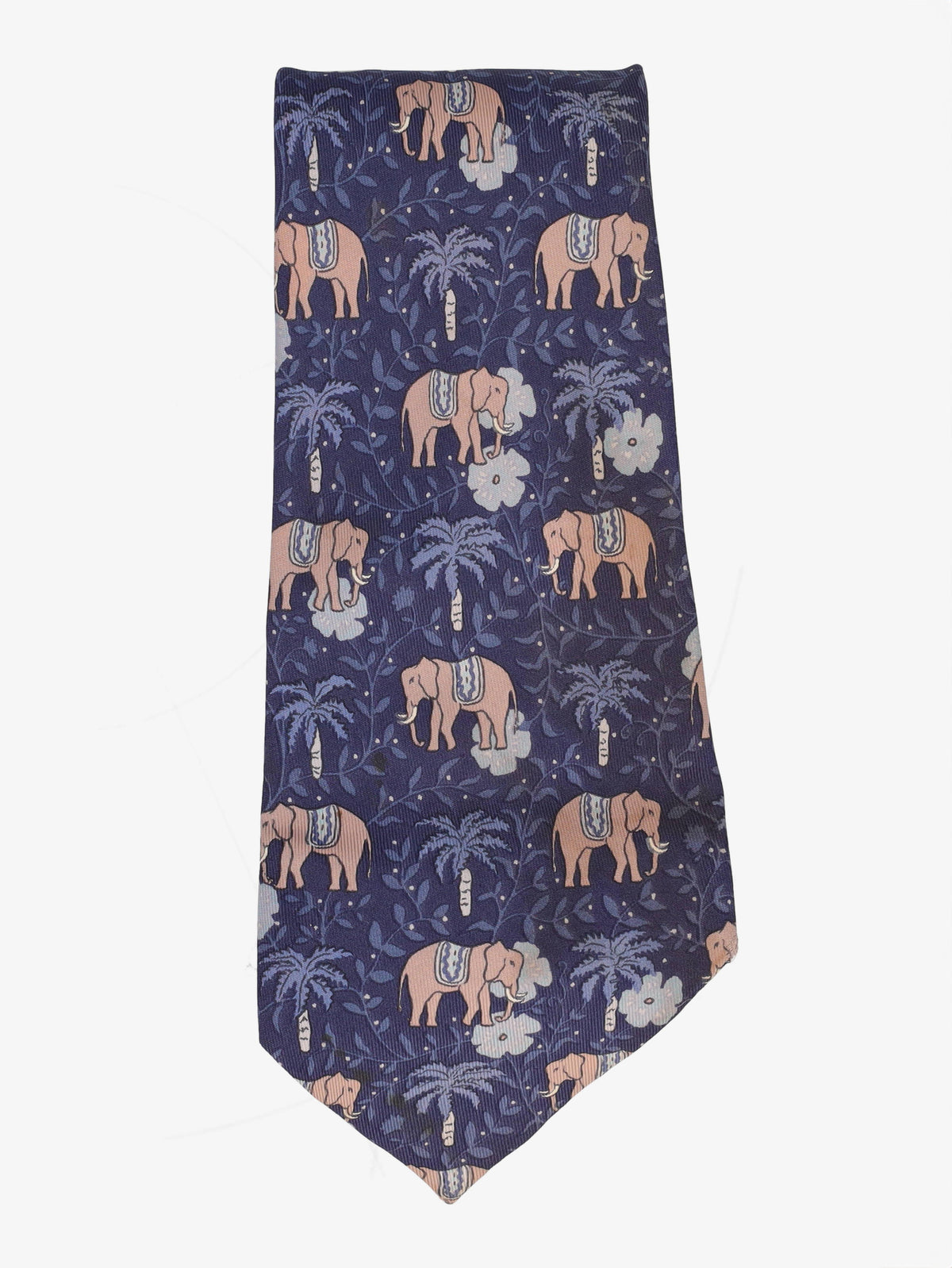 Hermès Elephant Print Tie W16062025.30  Hermès