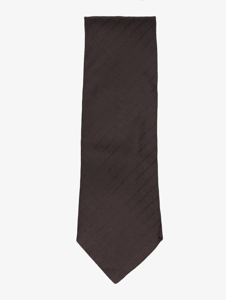 Zegna Checked Print Tie W16062025.21  Ermenegildo Zegna
