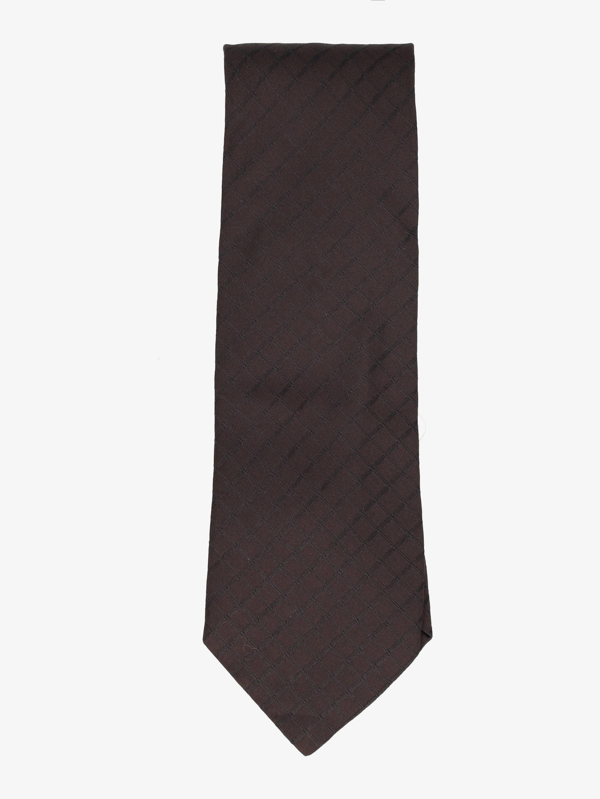 Zegna Checked Print Tie W16062025.21  Ermenegildo Zegna