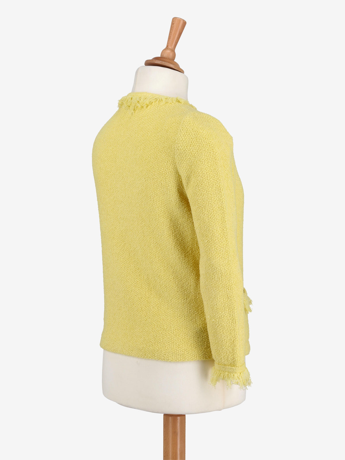Prada Yellow Cardigan
