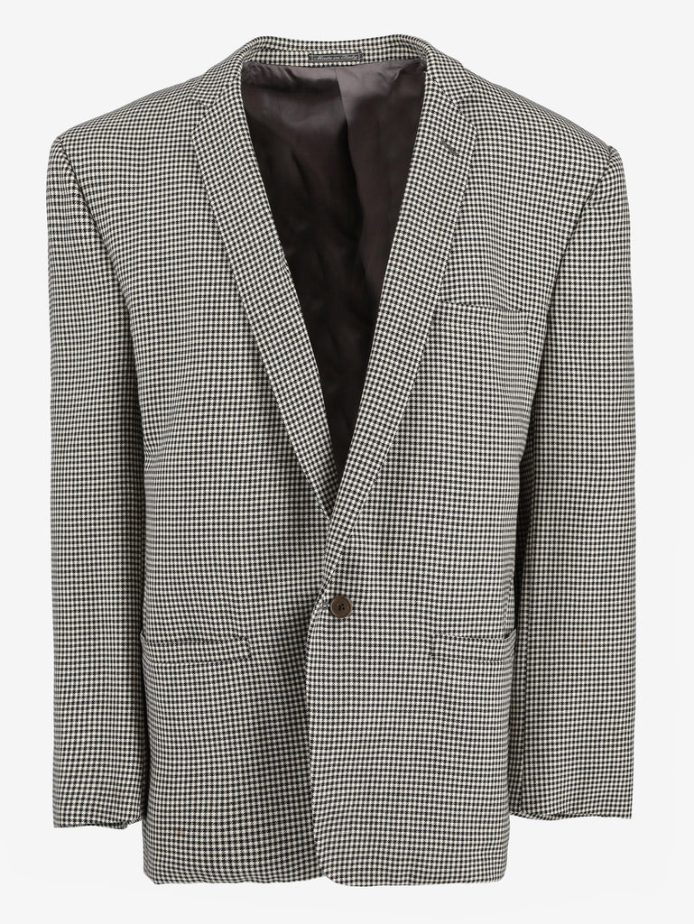 Gianni Versace Pied De Poulle Blazer